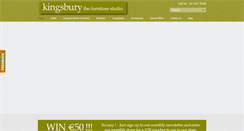 Desktop Screenshot of kingsburyfurniture.ie